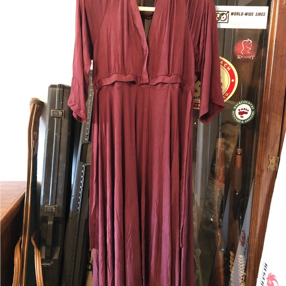Lila Labor and Postpartum Maternity Gown